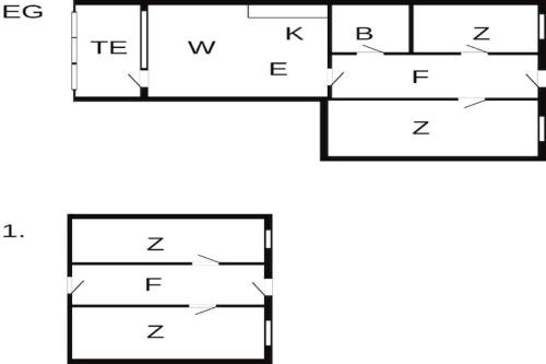 a block diagram of a node with different prefixes at 6 person holiday home in Ringkøbing in Ringkøbing