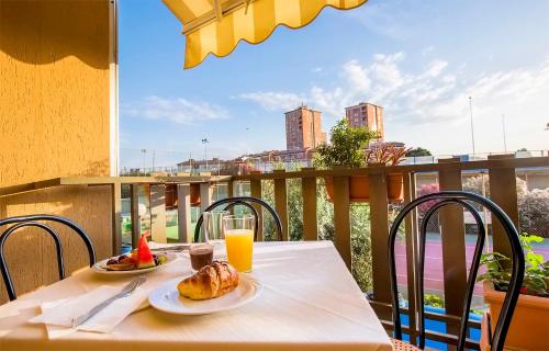 En balkong eller terrasse på Hotel Residence Ulivi E Palme