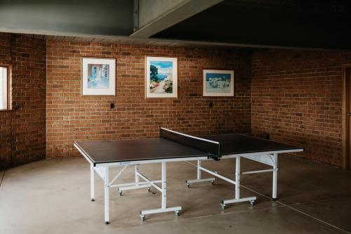 Stolní tenis v ubytování Baudin House nebo okolí