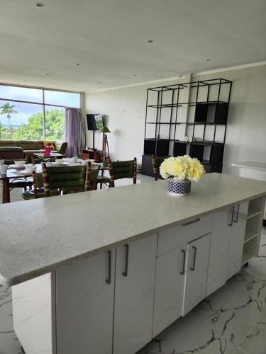 Η κουζίνα ή μικρή κουζίνα στο Zoya Penthouse No 10