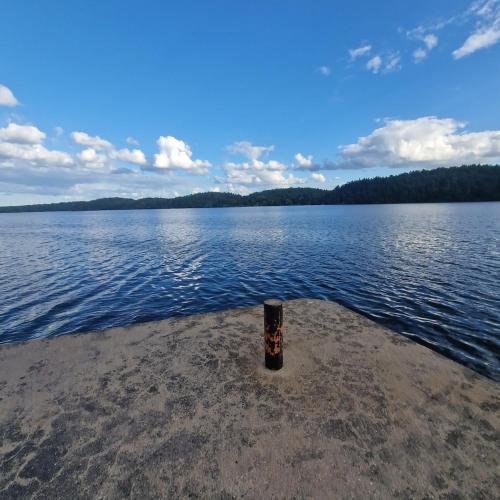 a view of a large body of water at Pärla-Helgö 