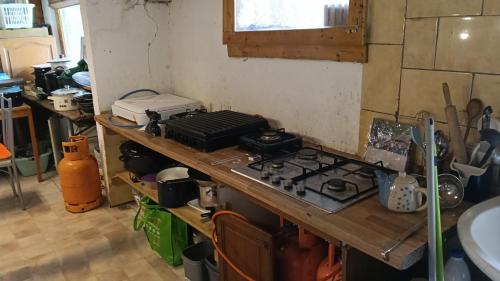 Dapur atau dapur kecil di Scout Camp Duga
