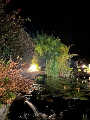 Un jardín fuera de Le Pouce Roux