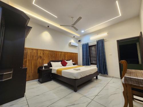 Postel nebo postele na pokoji v ubytování Divine Bliss Beach Resort