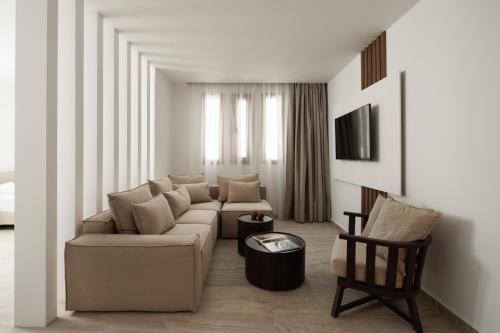 Un lugar para sentarse en Hotel Sphinx