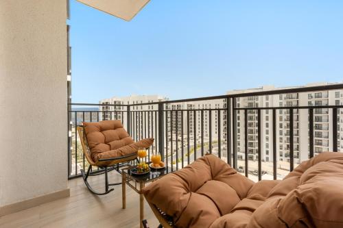 Μπαλκόνι ή βεράντα στο Family Holiday Homes in Yas Island Abu Dhabi, Near Ferrari World & SeaWorld