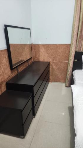 Postel nebo postele na pokoji v ubytování Appartment in Bada Zayed MZW