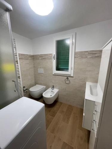 Un baño de Casa Rosa