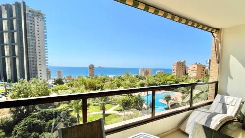 COBLANCA40, SEA VIEW PONIENTE BEACH APARTMENT