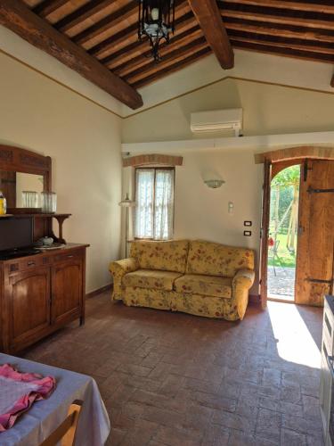 Posezení v ubytování Agriturismo Case Corboli villetta Rufino
