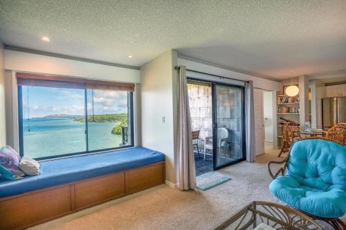 Χώρος καθιστικού στο Sealodge E8