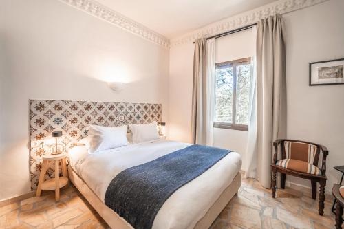 Letto o letti in una camera di Hotel Castillo de Monda