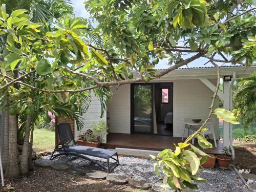 Zahrada ubytování Bungalow cocon des alizés
