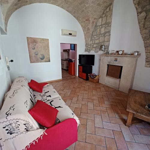 Posezení v ubytování L'Alberata