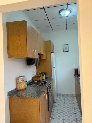 Kuchyň nebo kuchyňský kout v ubytování Villa Charlotte