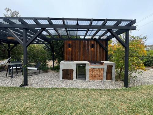 Zahrada ubytování Custom Tiny House in Valle