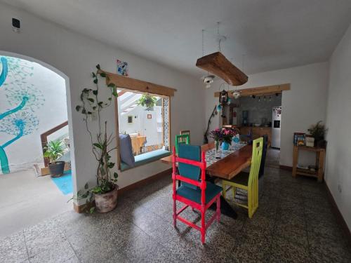 Η κουζίνα ή μικρή κουζίνα στο Casa Turquesa Diente de León