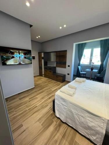 Ένα ή περισσότερα κρεβάτια σε δωμάτιο στο Villa 55