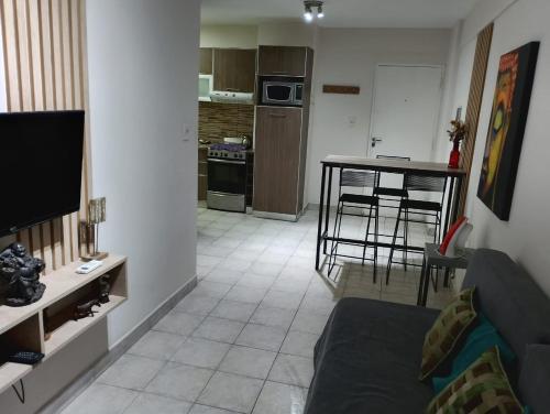Η κουζίνα ή μικρή κουζίνα στο Estrella Dorada