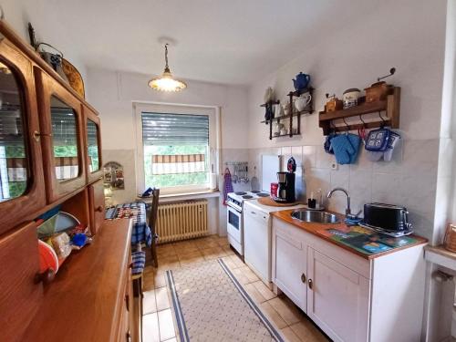 Una cocina o cocineta en Cristina