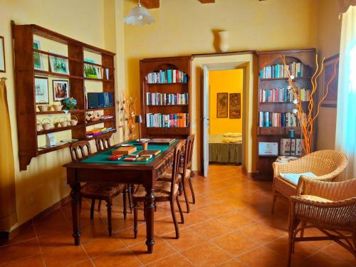 Perpustakaan di rumah percutian