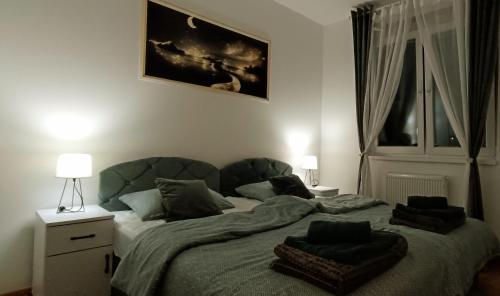 Una cama o camas en una habitación de Oaza Mira Pale