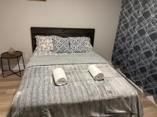Katil atau katil-katil dalam bilik di Urban Oasis -Your Private Spotless Suite