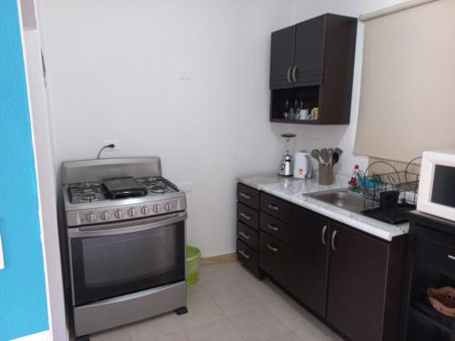 Η κουζίνα ή μικρή κουζίνα στο Casa Residencial en Viñedos, un hermoso espacio