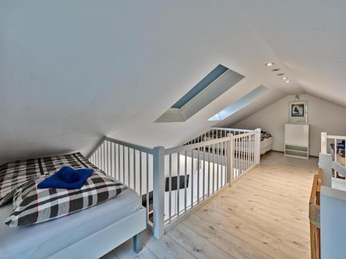 Ένα ή περισσότερα κρεβάτια σε δωμάτιο στο Hellenthal Nature Hideaway