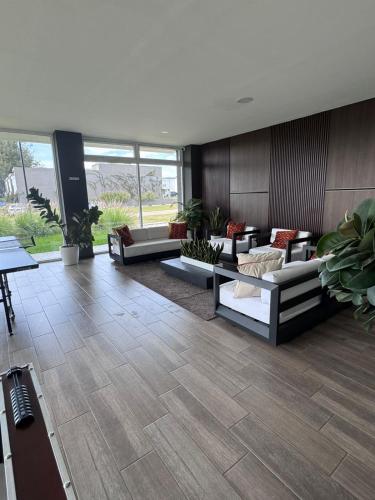 Posezení v ubytování Casa Luz Di' Jenjes