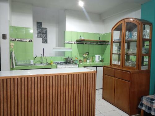 Dapur atau dapur kecil di Oasis de Paz