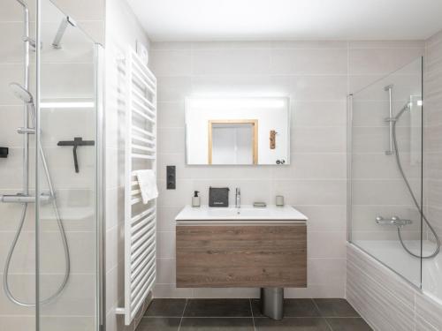 Koupelna v ubytování L'Alpe d'Huez - 10 pers, Wifi, Animaux admis - FR-1-645-91