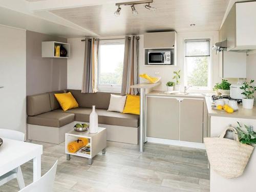 Mobil home 6 personnes avec terrasse à Saint-Gildas-de-Rhuys - API-1-52-774