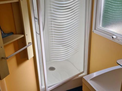 Ένα μπάνιο στο Mobil-home avec Terrasse - 2 Chambres, 6 Personnes - API-1-52-514