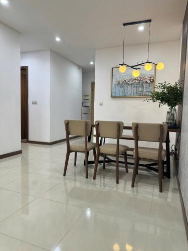 Posezení v ubytování Ha Đo Centrosa Building , Ba Thang Hai street, distrist 10