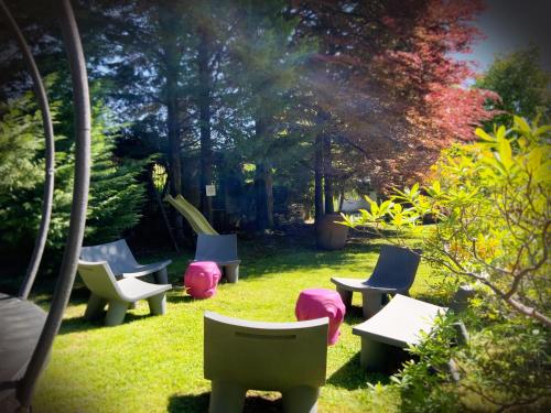 Κήπος έξω από το HARTMANN FEEL AT HOME B&B Villa Gignese
