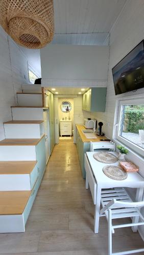 Kuchyň nebo kuchyňský kout v ubytování Staymoovers - Tinyhouse Zator