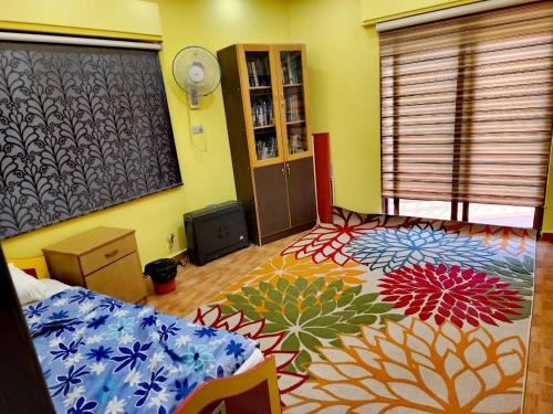 Katil atau katil-katil dalam bilik di A big Family nice sunset flat