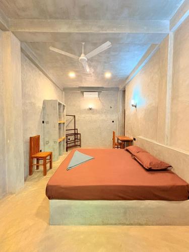 Katil atau katil-katil dalam bilik di Tiny house