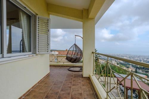 Balkón nebo terasa v ubytování Villa Horizon