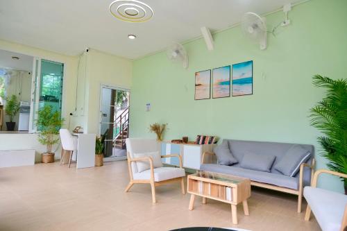 Χώρος καθιστικού στο Sweed Dee Love Hostel
