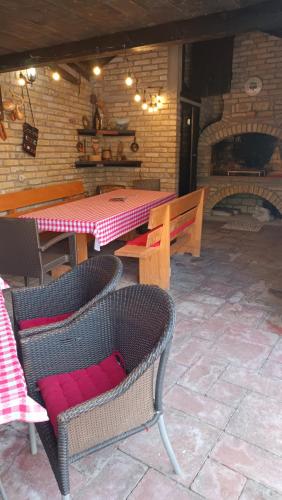 Posezení v ubytování Vila Miana apartmani