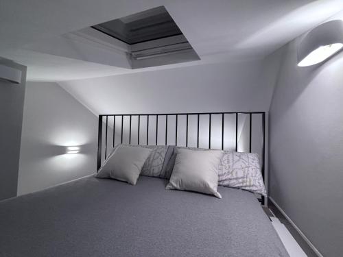 En eller flere senge i et værelse på Casa Chavida