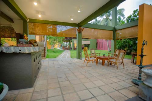 Un jardín fuera de Ahyora Beach Beruwala