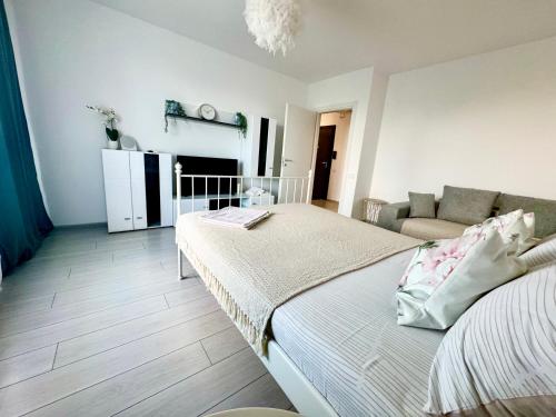 Ένα ή περισσότερα κρεβάτια σε δωμάτιο στο DAV apartment