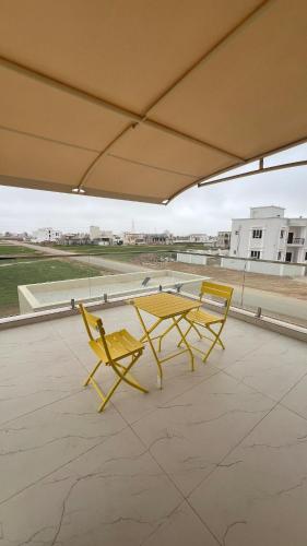 Balkoni atau teres di House in Sahlanout - Salalah