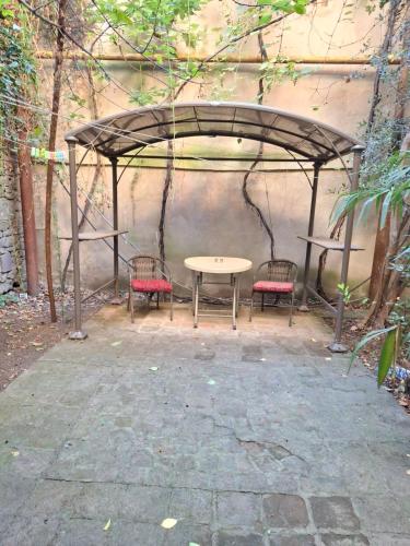 Jardín al aire libre en Apartment Nebula Rooms