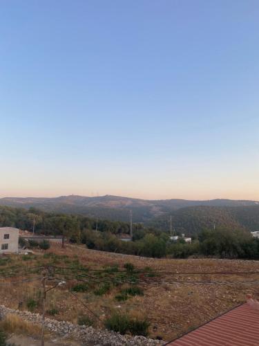 a view from the top of a hill at شقق الجبل Mountain Apartments in Ajloun