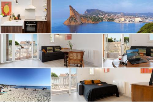 a collage of photos of a house at Ciotadina - Host Provence in La Ciotat