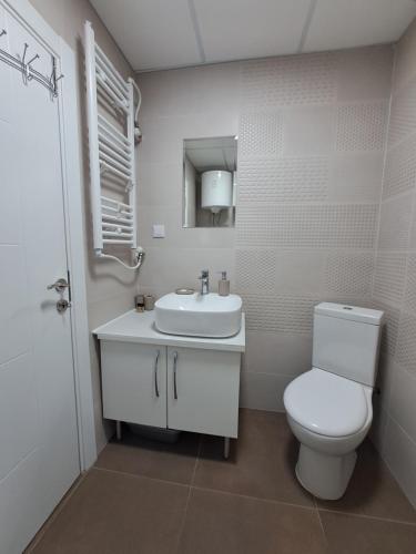 Koupelna v ubytování Downtown apartment
